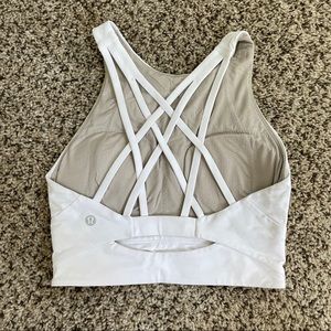 Lululemon Free to Be Serene High Neck Longline Bra